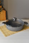 OMS Granit Basık Tencere 32 cm