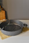 OMS Granit Basık Tencere 34 cm
