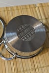OMS Mini Basık Çelik Tencere - 14 cm