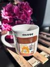 Orange Cat - Coffee Shop Collection Mug Kupa Bardak - 420 ml / 1 Adet
