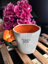 Orange Flower Collection Mug Kupa Bardak - 435 ml / 1 Adet
