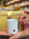 Oscar Red Mug Kupa Bardak - 190 ml / 1 Adet