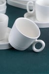 Perla 6 Kişilik Porselen Çay / Nescafe Fincan Takımı