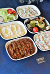Porselen 6 lı Maxi Meze Tabak