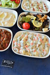 Porselen 6 lı Maxi Meze Tabak