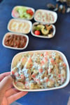 Porselen 6 lı Maxi Meze Tabak