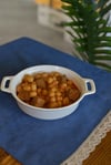 Porselen Yuvarlak Kulplu Derin Büyük Boy Meze Tabak 14 cm / 1 Adet
