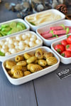 Pure Royal Porselen 6 lı Dikdörtgen Kase 15 Cm