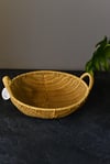 Rattan Kulplu Yuvarlak Ekmeklik