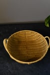 Rattan Kulplu Yuvarlak Ekmeklik