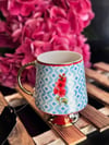 Red Seraphina Collection Mug Kupa Bardak - 150 ml / 1 Adet