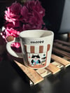 Smokin Cat - Coffee Shop Collection Mug Kupa Bardak - 420 ml / 1 Adet