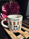 Smokin Cat - Coffee Shop Collection Mug Kupa Bardak - 420 ml / 1 Adet
