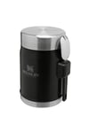 Stanley Classic Legendary Paslanmaz Çelik Yemek Termosu 0.40 L - Siyah