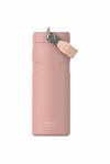 Stanley The IceFlow Flip Straw 2.0 Pipetli Termos Bardak 0,47 LT - 16oz Peach Rose