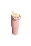 Stanley The IceFlow Flip Straw Pipetli Termos Bardak 0,89 LT - 30oz Peach Rose