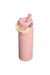 Stanley The IceFlow Flip Straw Pipetli Termos Bardak 0,70 LT / 24 OZ - Peach Rose