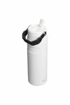 Stanley The IceFlow Flip Straw Pipetli Termos Bardak 0,70 LT / 24 OZ - Chalk