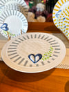 Vetrina Collection Porselen Ayaklı Pasta Stant - Gray