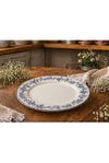 Vintage Garden Porselen Servis Tabak - 26 cm
