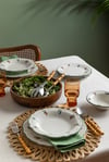 Vintage Rose 6 Kişilik 24 Parça Porselen Yemek Takımı