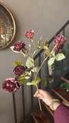 Yapay Çiçek 1 Dal Bordo - 10298