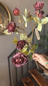 Yapay Çiçek 1 Dal Bordo - 10298