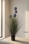 Yapay Çiçek Saksılı Mor - 10312