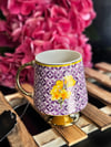 Yellow Seraphina Collection Mug Kupa Bardak - 150 ml / 1 Adet