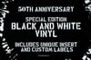 AC / DC - BACK IN BLACK (50th ANNIVERSARY BLACK AND WHITE VINYL) 