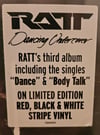 RATT - DANCING UNDERCOVER (RED & BLACK & WHITE STRIPE VINYL) 
