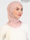 Asya Taşlı Bone-Gümüş Pudra