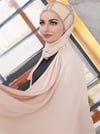 El İşlemesi Kafes Şal-Nude