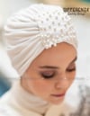 İncili Sandy Bone-Beyaz