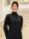 İncili Sandy Bone-Siyah