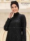 İncili Sandy Bone-Siyah