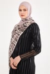 Karolu Penye Şal-Leylak