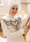 Kuş Gözlü Sandy Bone-Beyaz
