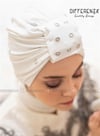Kuş Gözlü Sandy Bone-Beyaz