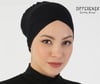 Penye Çapraz Lux Bone-Siyah