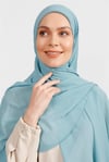 Şifon Eşarp - Açık Yeşil