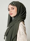 Üç Boyutlu Şal - Haki