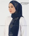 Zebra Topu Şifon Şal-Laci