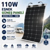 110W monokristal Mono PERC esnek güneş paneli