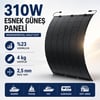 •	310W esnek güneş paneli monokristal Half Cut