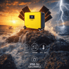 Tekne için 5kW taşınabilir güç istasyonu, 6912Wh batarya ve 2580W güneş paneli ile sessiz enerji sistemi