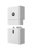 5kW hibrit inverter ve 5kWh LiFePO4 lityum batarya seti ile akıllı güneş enerjisi depolama çözümü.