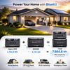 Bluetti Apex 300 ve B500K 5120Wh ile 7884,8 Wh toplam kapasite ev enerji depolama ve yedek güç sistemi görseli