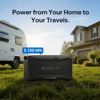 BLUETTI B500K 5120Wh genişleme bataryası karavan ve ev için taşınabilir enerji depolama çözümü