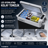Dometic CFF20 LED iç aydınlatmalı kolay temizlenebilir 21 litre araç buzdolabı